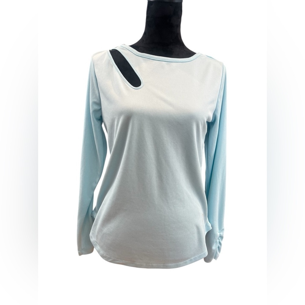 5 FOR $20 Pro Player Baby Blue Athletic Cutout Top Women's sz Small